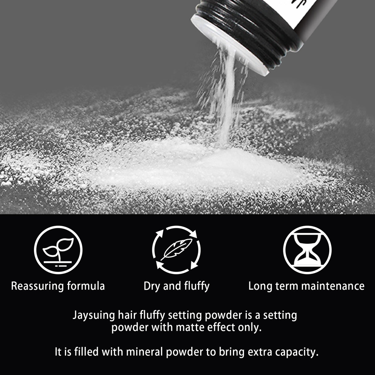 Hair Puff Powder Men's And Women's Hair Styling Care Leave-In Fluffy Refreshing Gentle Puff Powder - V.I.P Digital Presence