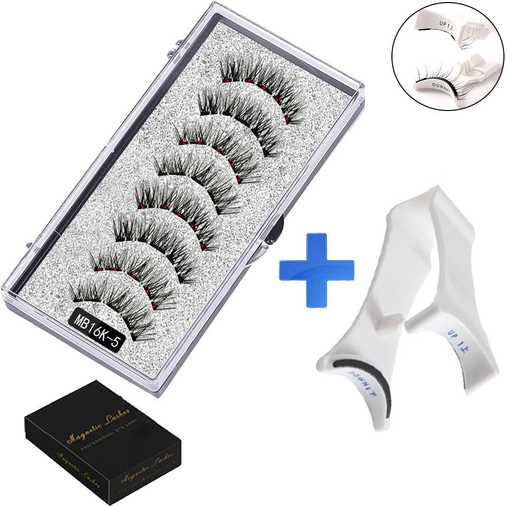 Five magnetic adhesive free magnetic eyelash clamp set for European and American thick magnetic eyelashes - V.I.P Digital Presence
