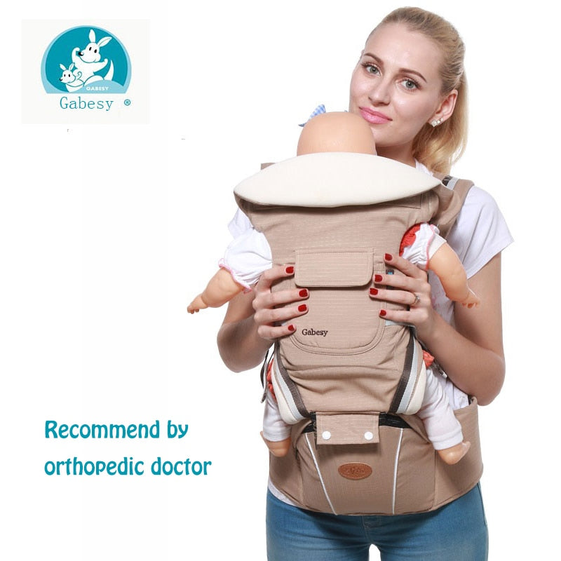Gabesy Baby Carrier Ergonomic Carrier Backpack Hipseat for newborn and prevent o-type legs sling baby Kangaroos - V.I.P Digital Presence