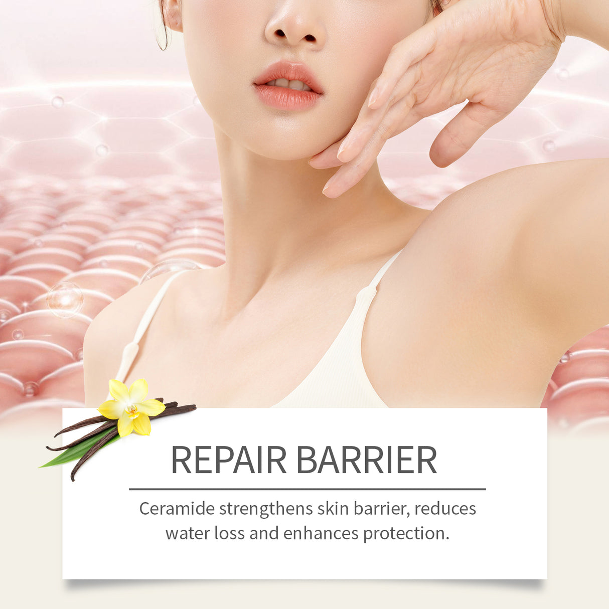 Sweet Moisturizing Fragrance Body Lotion, Natural Fragrance Around Delicate, Soft Touch Moisturizing Without Sticky