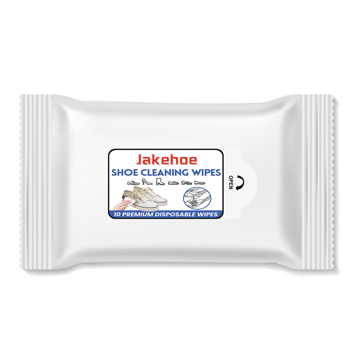 Shoe Wipes, Leather Shoes Sneakers Wallet Leather Sofa Multi-Purpose No-Wash Decontamination Cleaning Wipes - V.I.P Digital Presence