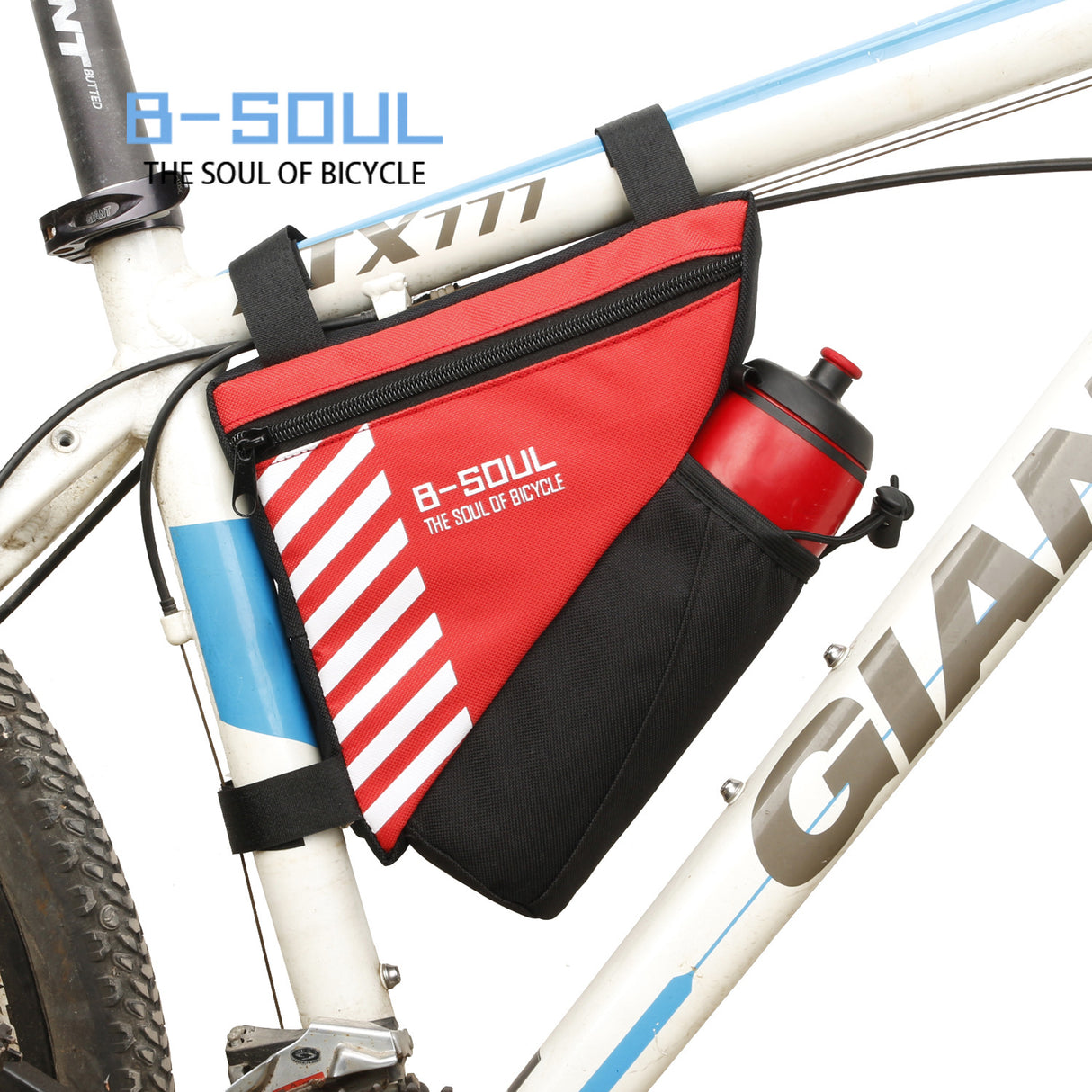 Bicycle Bag Triangle Bag Beam Bag Mountain Bike Kettle Bag Front Saddle Bag Upper Pipe Bag Kit Cycling Equipment