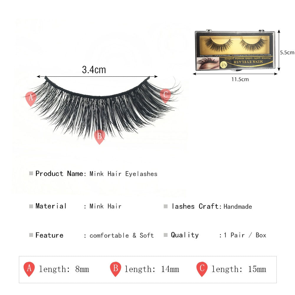 Natural Lashes Lightweight 100% Mink False Eyelashes Maquillaje Suppliers New Dramatic Eye Lashes - V.I.P Digital Presence