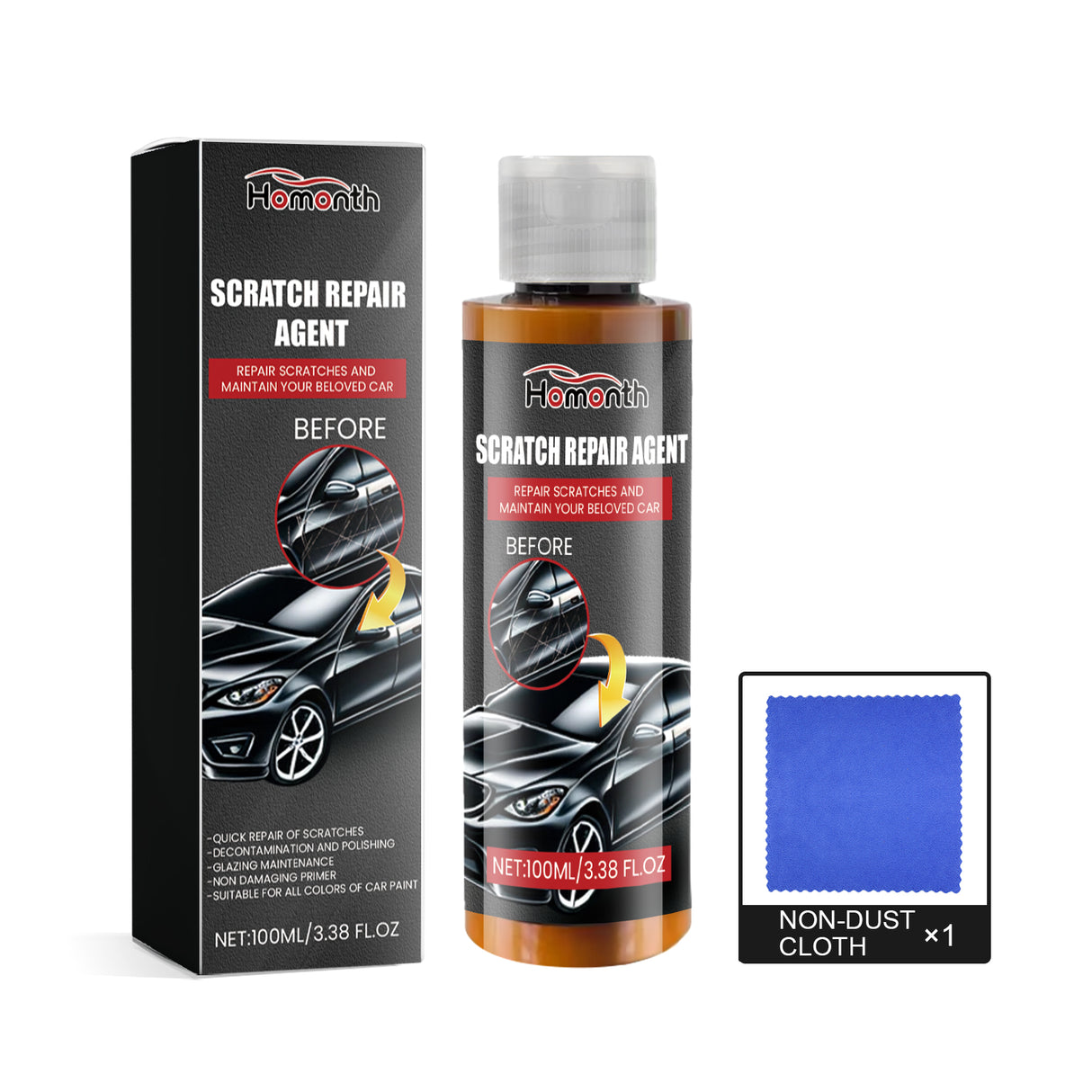 Car Scratch Polishing Wax, Car Paint Scratches And Scratches Repair Cream Maintenance Polishing Wax - V.I.P Digital Presence