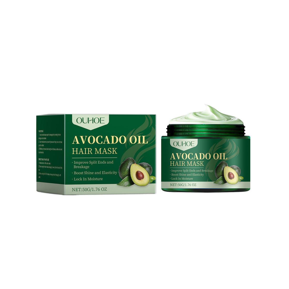 Avocado Oil Hair Mask Gently Hydrates And Nourishes Dry Hair - V.I.P Digital Presence