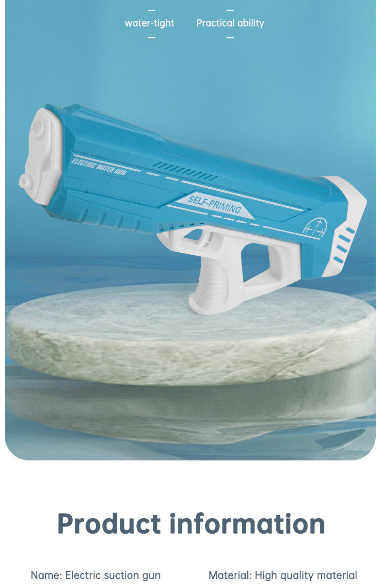 Electric Induction Water Gun Summer Outdoor Toys Automatic Pumping Gun Beach Swimming Pool Water Fight Children's Toy Gifts - V.I.P Digital Presence