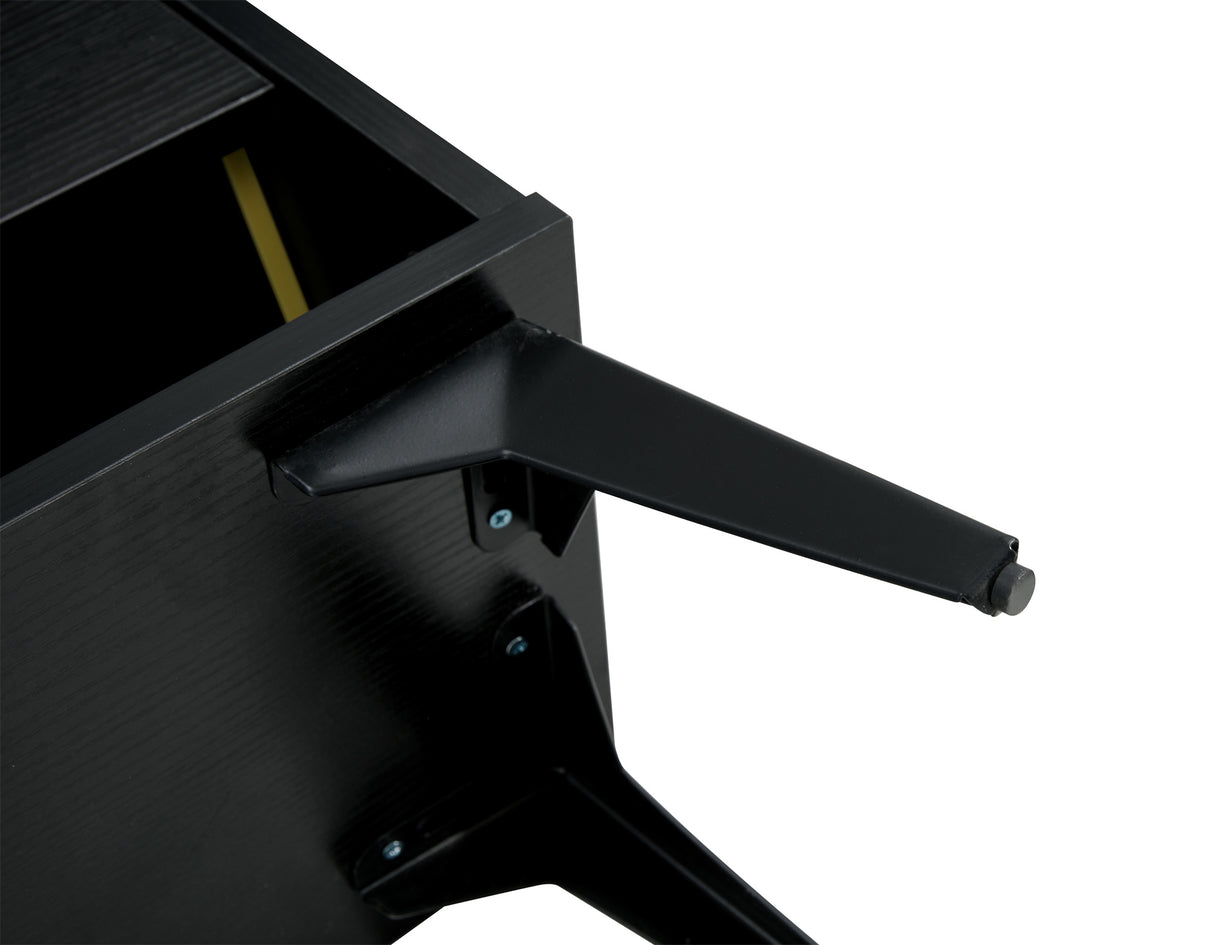 Shoe Cabinet , Shoe storage shelves, Black - V.I.P Digital Presence