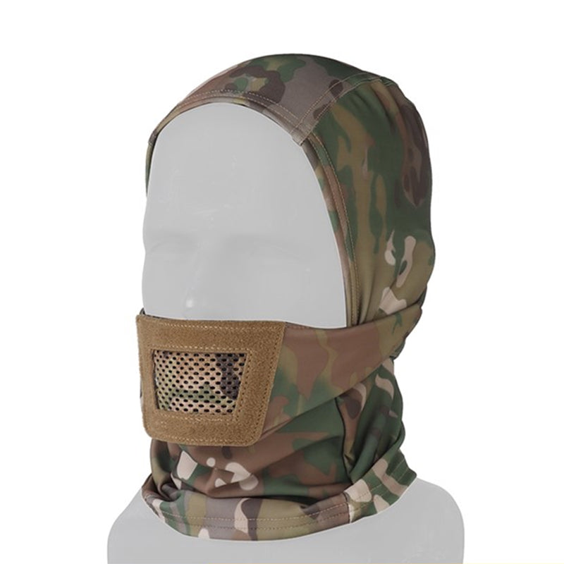 Men's Airsoft Mask, also a balaclava, for paintball, hunting, cycling. Knight style, full face protection. - V.I.P Digital Presence