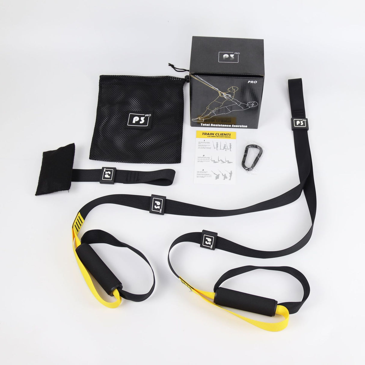 Suspension Training Strap - Adjustable, Wall Mount, Professional (TRX-style) - V.I.P Digital Presence