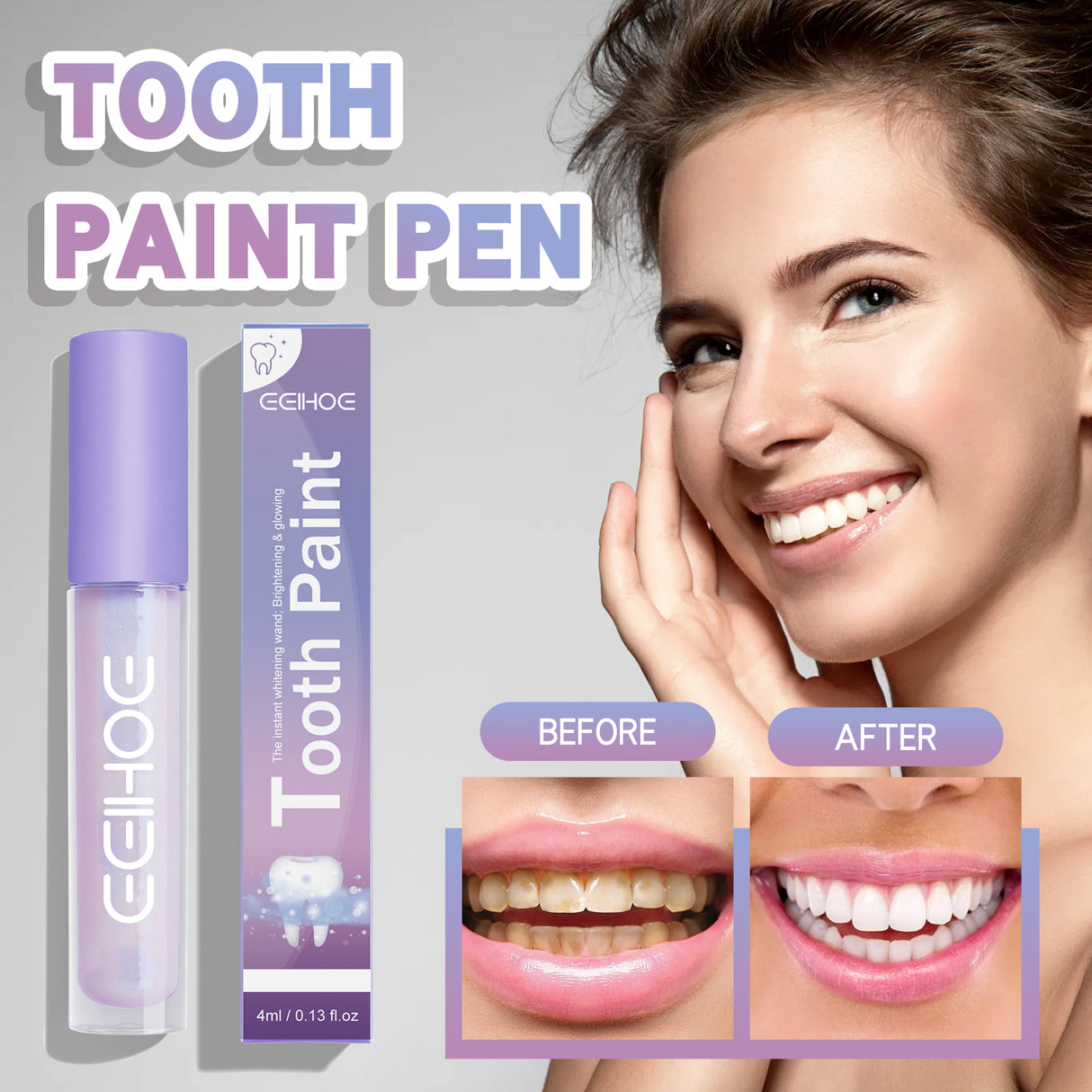 Whitening Teeth Pen, Oral Care Clean Stains White Teeth Fresh Breath Teeth Pen - V.I.P Digital Presence
