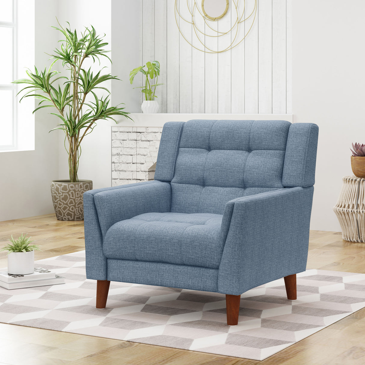 Greenmont Upholstered Armchair - V.I.P Digital Presence