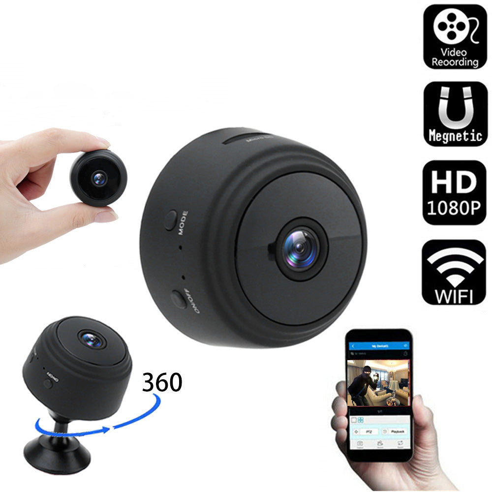 Mini IP Camera 1080P Sensor Night Vision Camcorder Motion DVR Micro Camera Sport DV Video small Camera Remote Monitor Phone App - V.I.P Digital Presence
