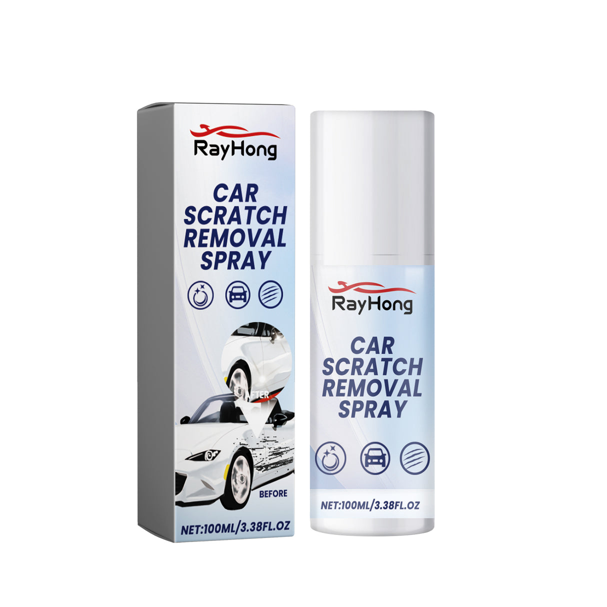 Car Scratch Removal Spray, Body Paint Scratch Repair Care Cleaning And Polishing Spray - V.I.P Digital Presence