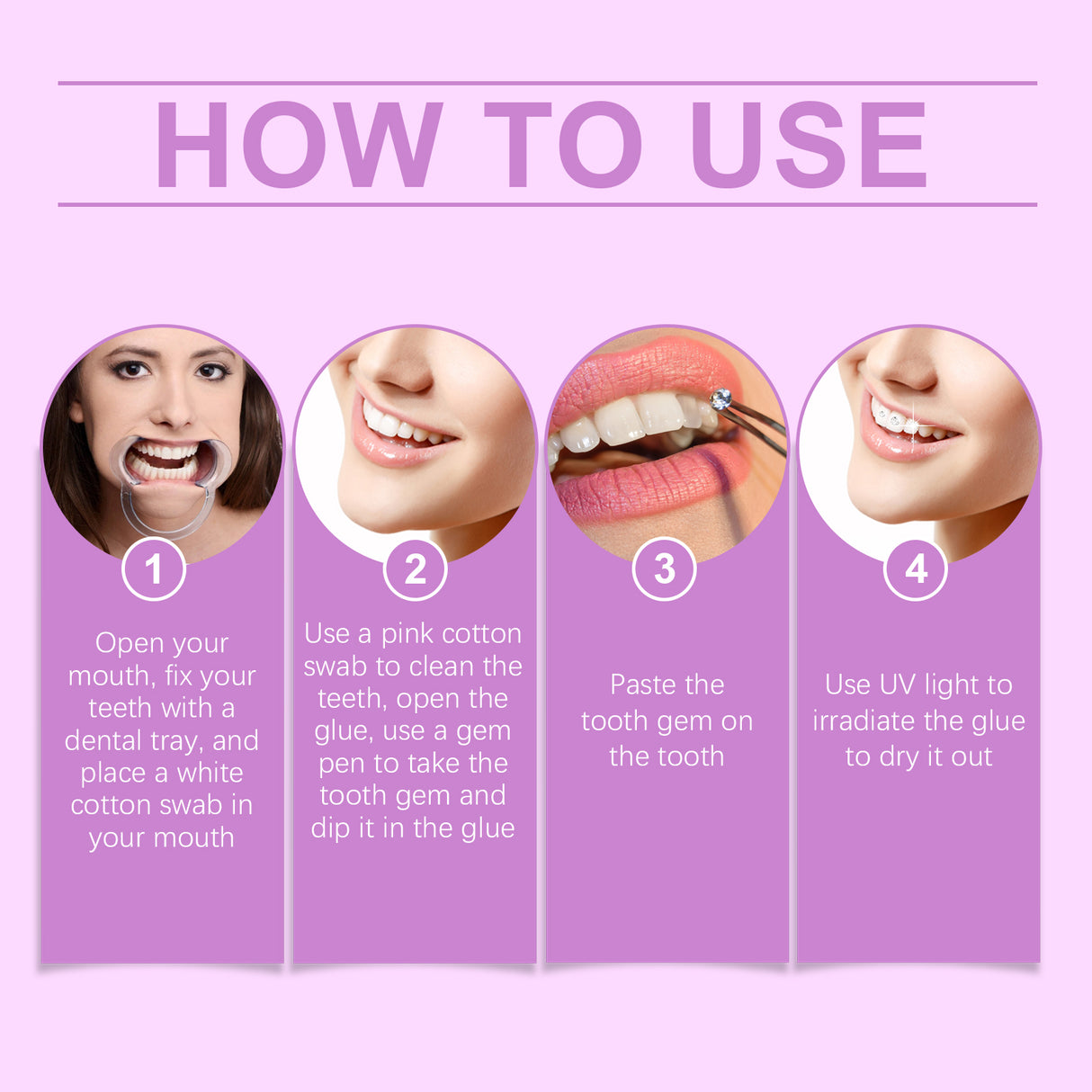 Fashion Teeth Set Diy Fashion Teeth Set Dental Beauty Decoration Drill Combination Personality - V.I.P Digital Presence