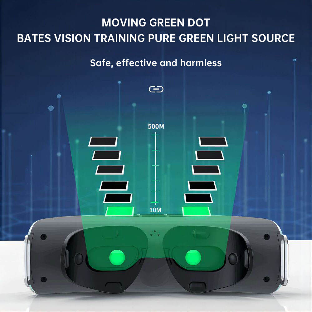 3d Moving Green Light Eye Protection Device Children'S Eye Massager Relives Eye Fatigue Vision Recovery Training Device - V.I.P Digital Presence