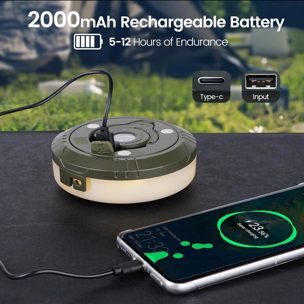 GlowTrail 4-in-1 Camping Light