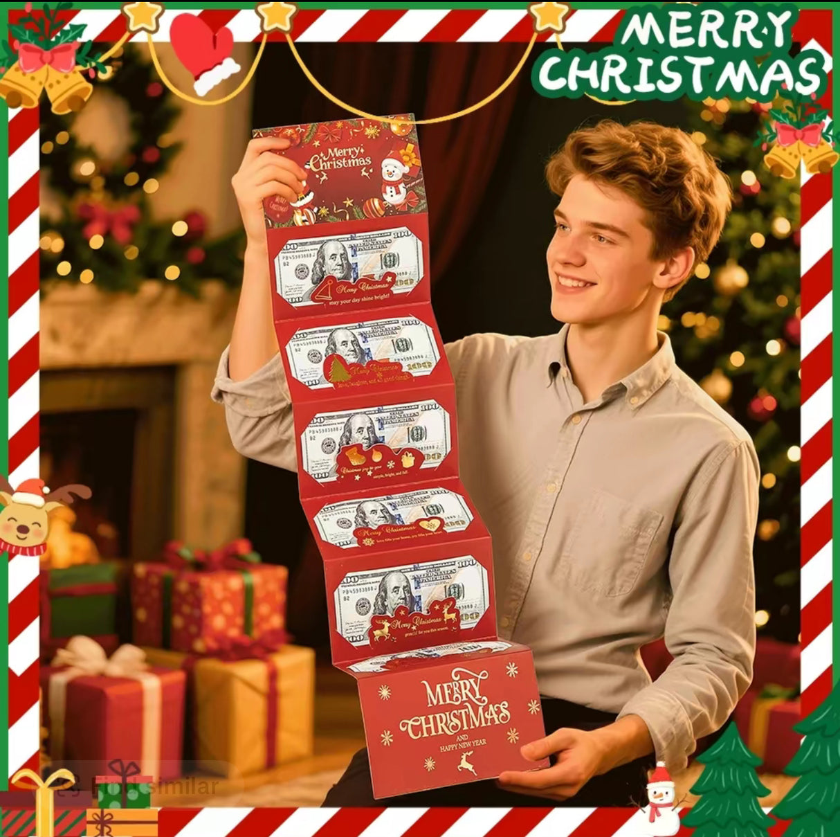 Surprise Christmas Wallet