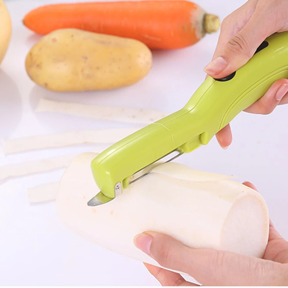 Electric Fruit Vegetable Apple Peeler For Knife Potato Peelers Carrot Slicer Kitchen Gadgets Batteries Not Included - V.I.P Digital Presence