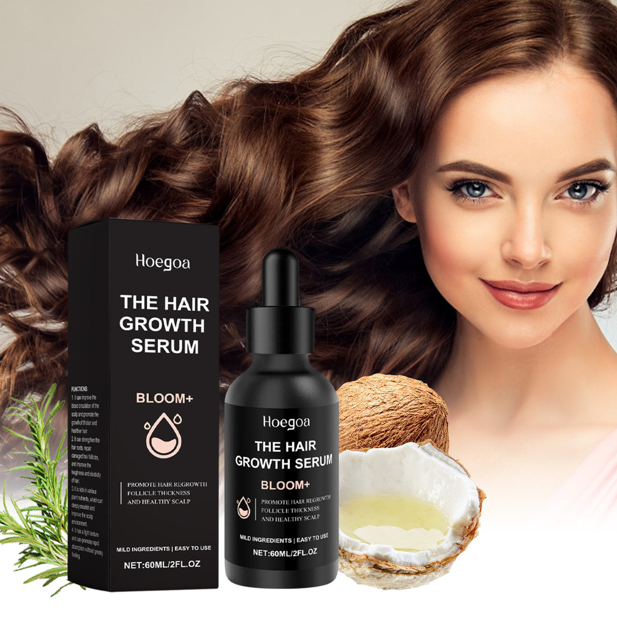 Hair Care Serum Nourishes Hair Follicles, Moisturizes Scalp, And Rejuvenates Hair - V.I.P Digital Presence