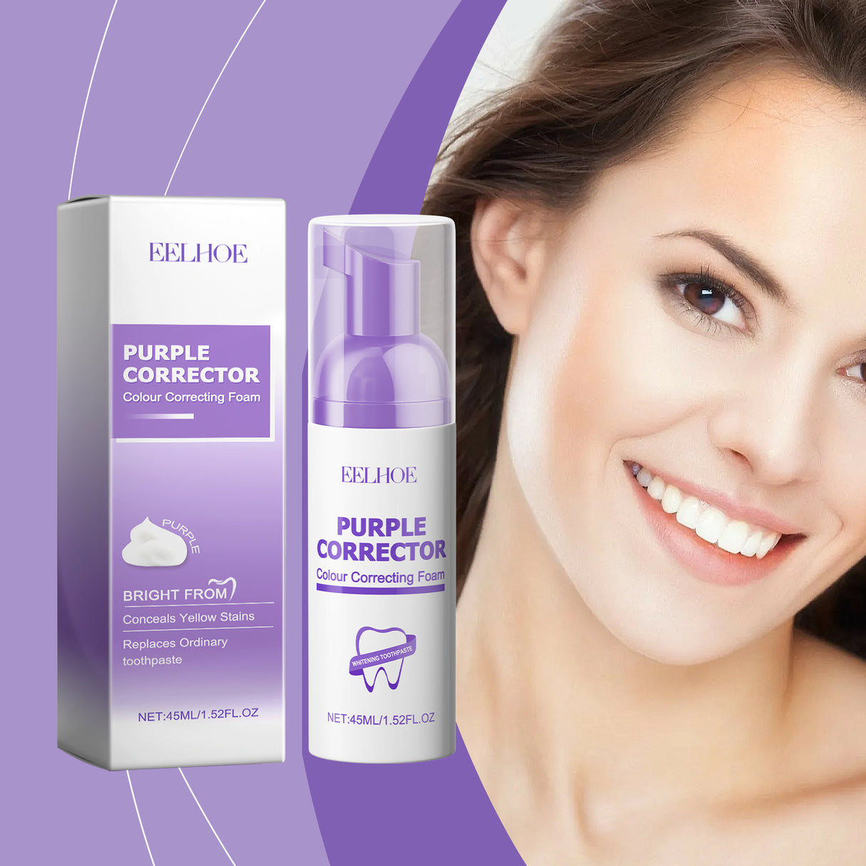 Toning Mousse For Teeth Cleaning And Care For Stained Teeth Yellow Smoke Teeth Odor Teeth Toning Mousse - V.I.P Digital Presence