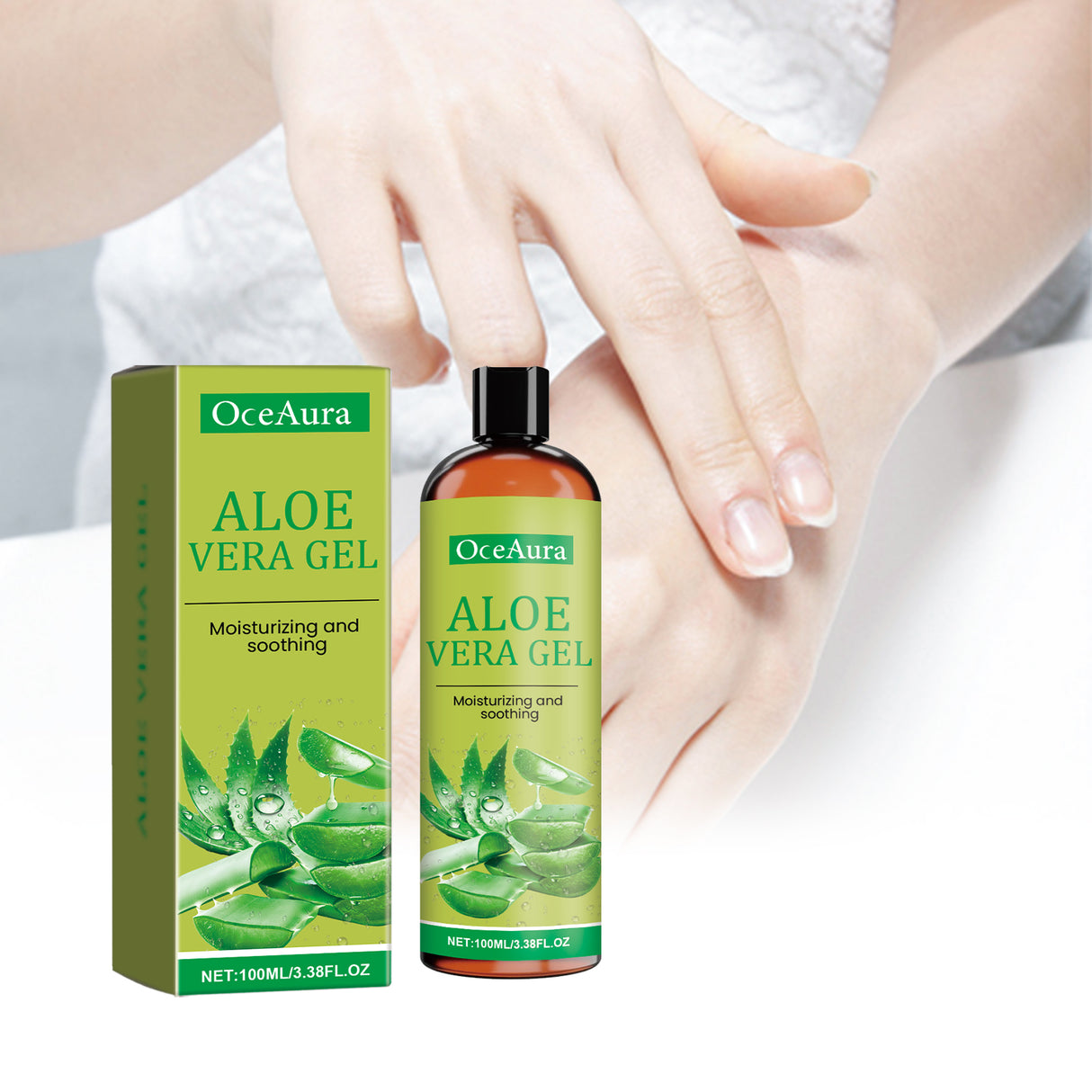 Aloe Vera Gel Moisturizes And Hydrates Skin, Hair, Body And Face - V.I.P Digital Presence
