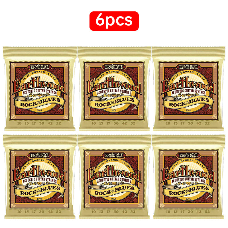 6 sets of Ernie Ball 2003-2008Folk strings,2403-2409classical strings for electric & acoustic guitars - V.I.P Digital Presence
