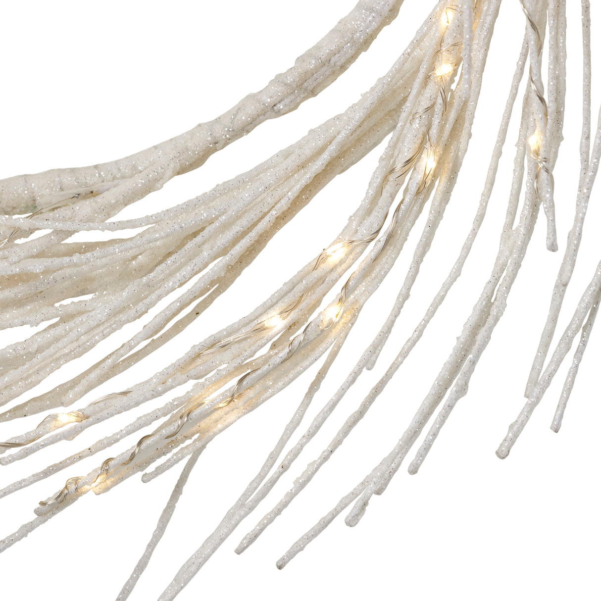 24" PAPER WREATH WITH LED LIGHT - V.I.P Digital Presence