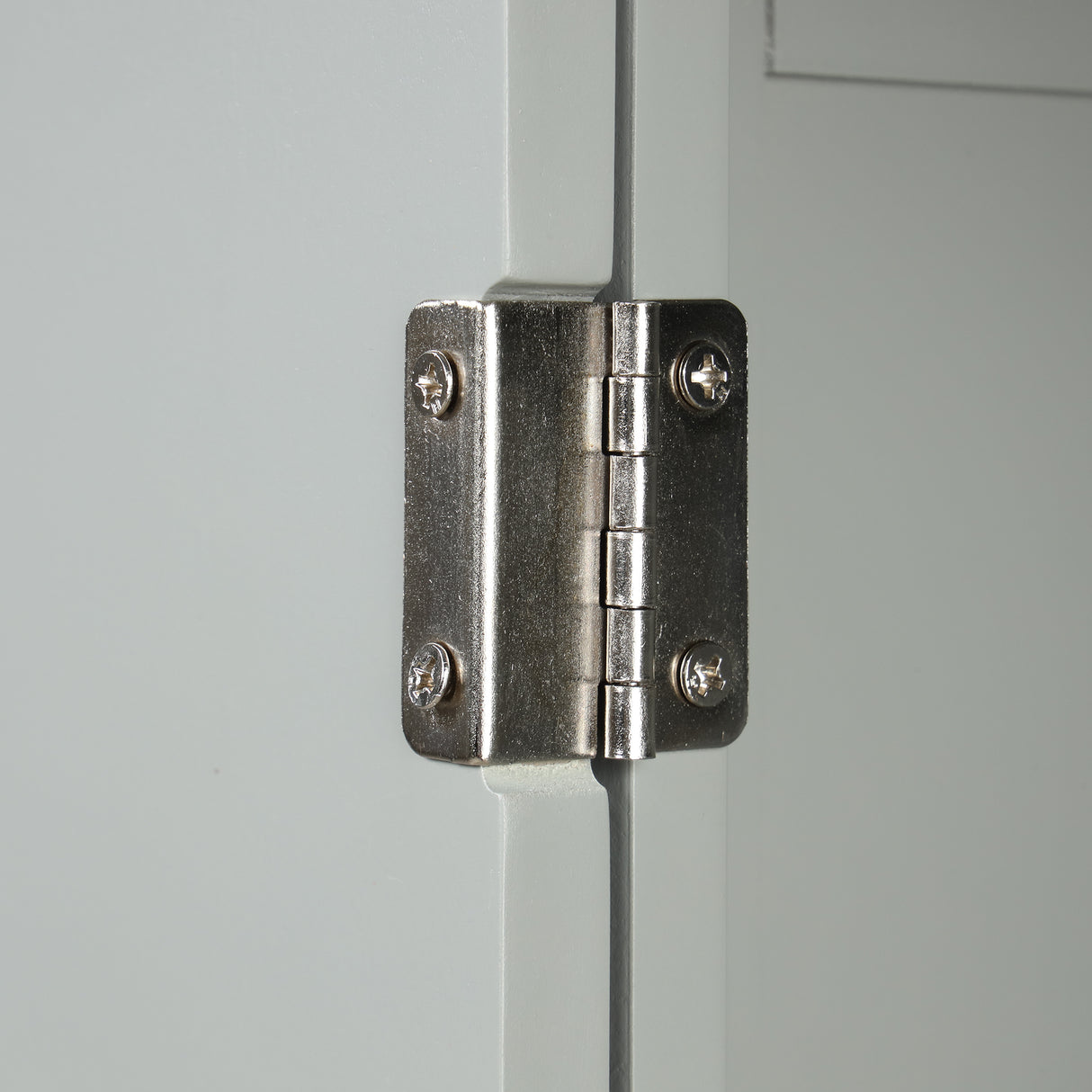 Tall Bathroom Storage Cabinet, Freestanding Storage Cabinet with Two Drawers and Adjustable Shelf, MDF Board , Grey - V.I.P Digital Presence