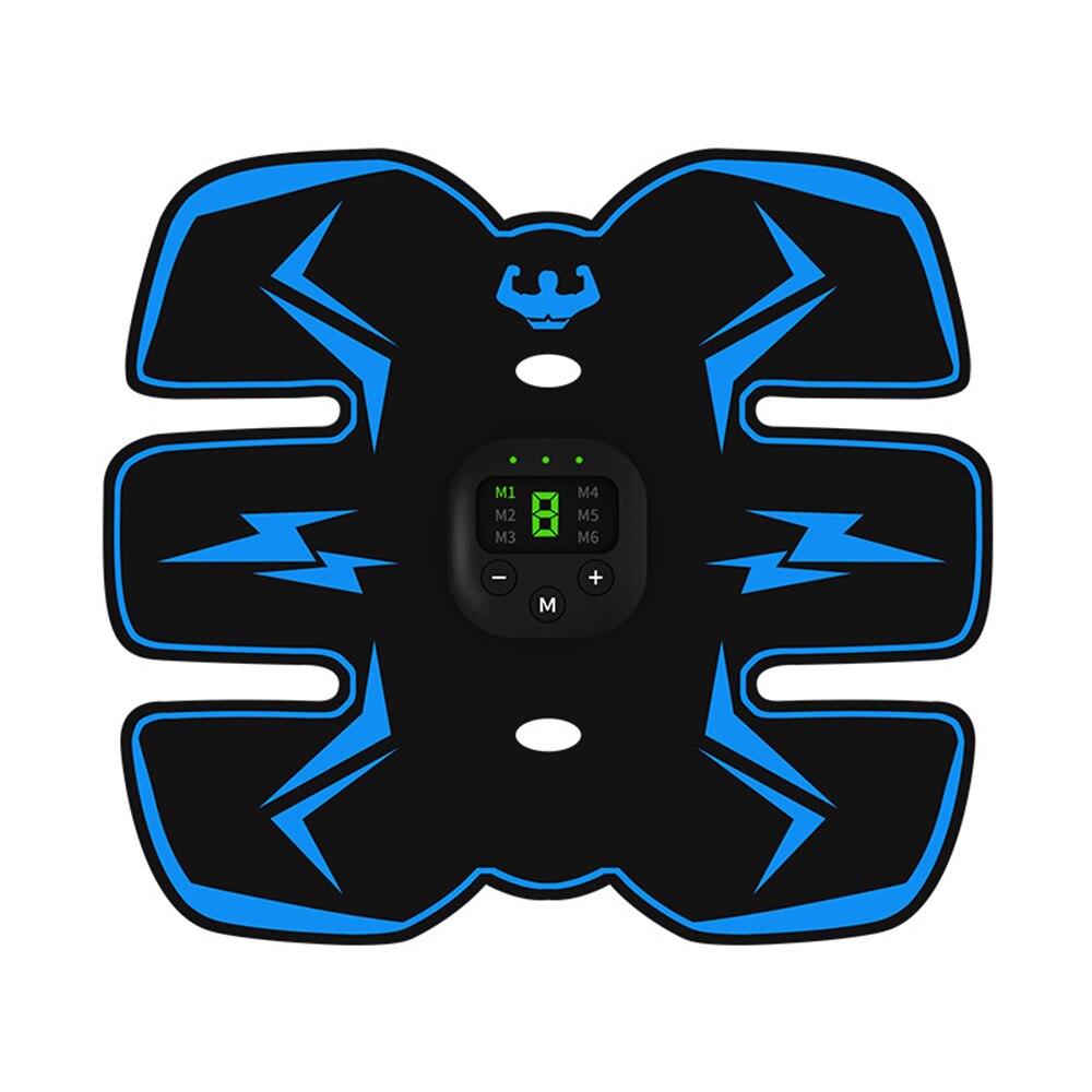 EMS Muscle Stimulator with LED Display USB Rechargeable Abdominal Belt Work Out Power Fitness Abdominal Men Women - V.I.P Digital Presence