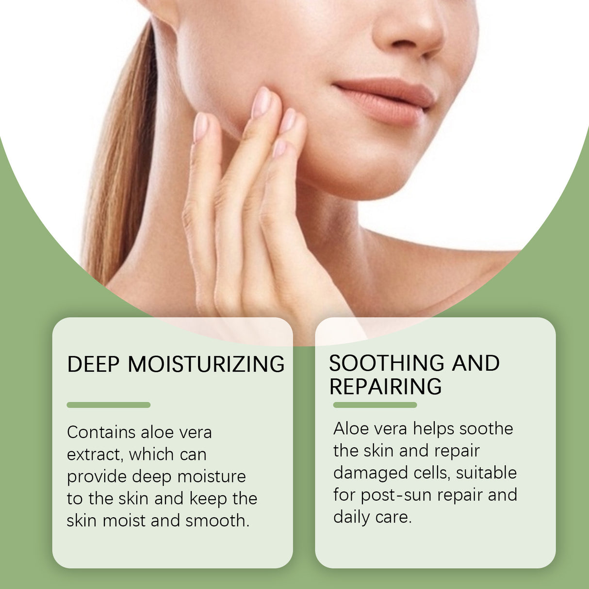 Aloe Vera Skin Care Gel, Moisturizing Facial Moisturizing Acne Skin Moisturizing After Sun Soothing Aloe Gel Cream - V.I.P Digital Presence