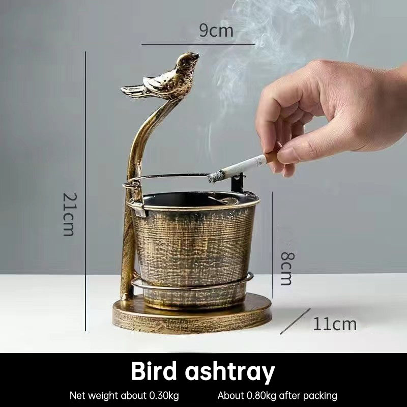 Retro creative home ashtray, large bar living room office KTV ornaments, personality trends, multi-function - V.I.P Digital Presence