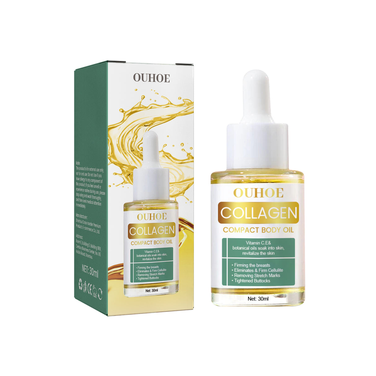 Collagen Lift Body Oil, Slimming Body Firming Massage Beauty Body Care Oil - V.I.P Digital Presence