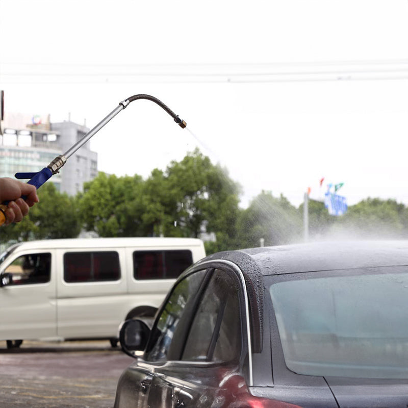 2 - in - 1 Manual High - Pressure Garden Washer Wand: Portable Hydro Power Extension - V.I.P Digital Presence