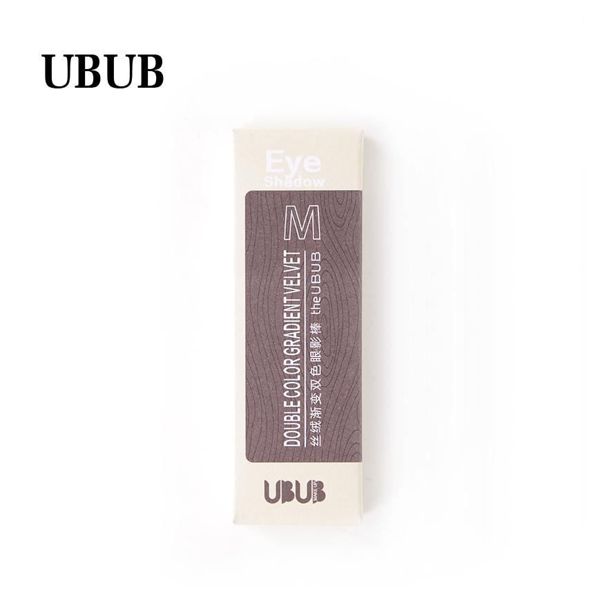UBUB Double Color Stereo Gradient Velvet Shimmer Eyeshadow Stick Earth Color Eye Shadow Cream Pen - V.I.P Digital Presence