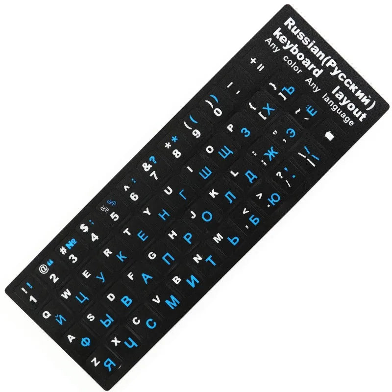 Russian Keyboard Cover Stickers For Mac Book Laptop PC Keyboard Computer Standard Letter Layout Keyboard Covers - V.I.P Digital Presence