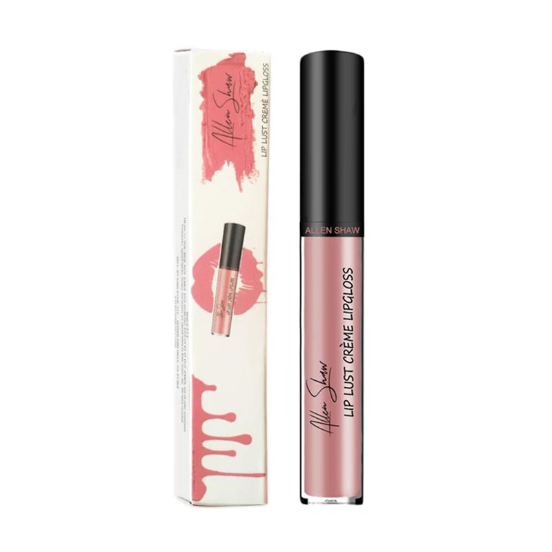 Nude Shiny Liquid Lip Glaze Matte Glitter Shimmer Moisturizing Lip Gloss Long-lasting Lipstick - V.I.P Digital Presence