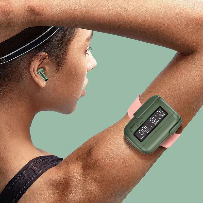 BPG portable wireless Bluetooth headset BB machine unique retro personalized trendy digital clock - V.I.P Digital Presence