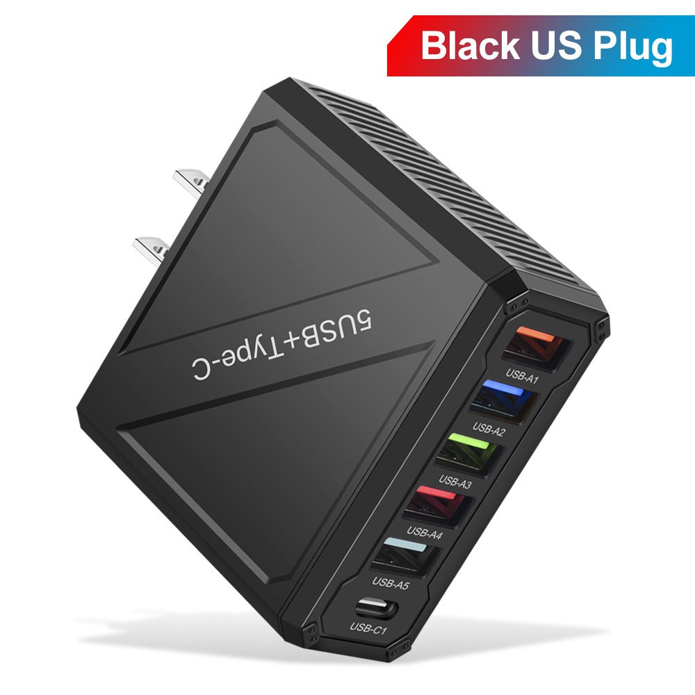 5USB Charger mobile phone charger charging head - V.I.P Digital Presence