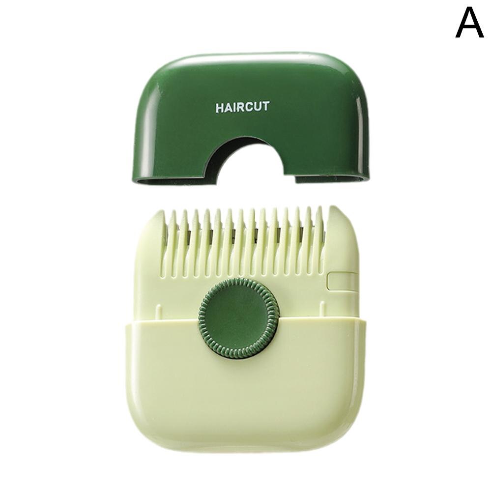 2 In 1 Hair Trimmer Bangs Trimmer Mini Manual Hair Trimmer Comb Hair Razor Comb Cutter Portable Hair Cutting Comb Haircut Tool - V.I.P Digital Presence