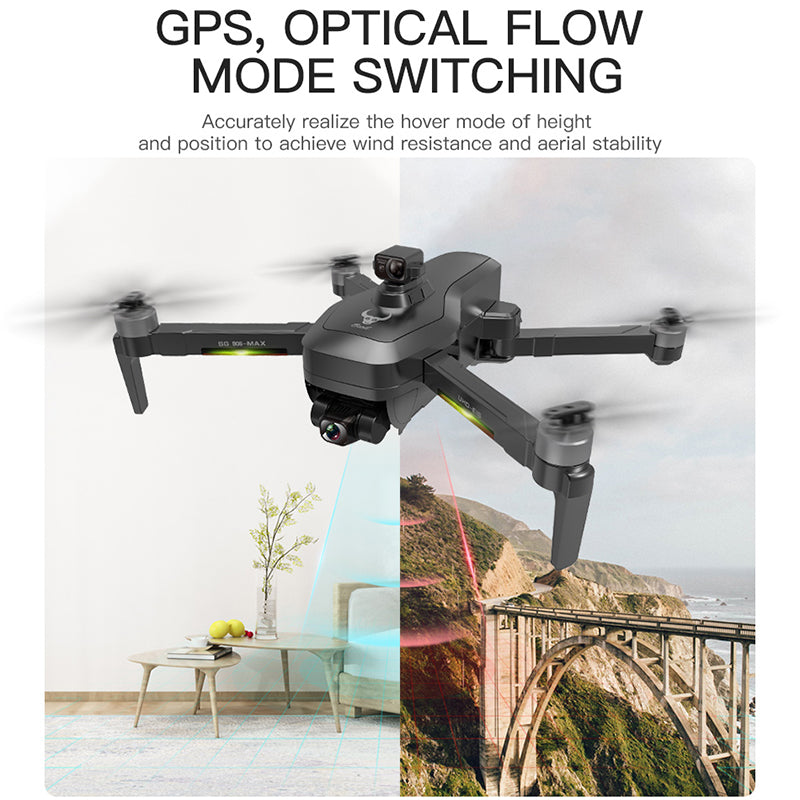 Beast 3 UAV SG906MAX Obstacle Avoidance 3-Axis Gimbal EIS Aerial Photography Quadcopter Remote Control Aircraft - V.I.P Digital Presence