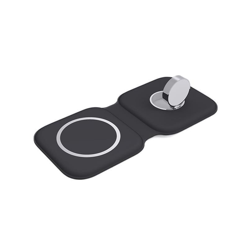 3-in-1 dual foldable wireless charger suitable for wireless charging of Apple Watch and iPhone - V.I.P Digital Presence