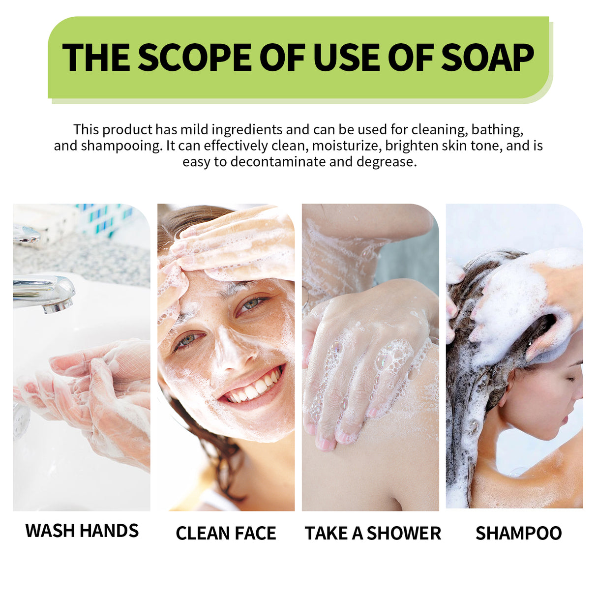 Citronella Bath Soap Gently Cleanses Skin, Lightening Acne Mark, Hydrating Oil Control Whitening Non-Sticky Soap - V.I.P Digital Presence