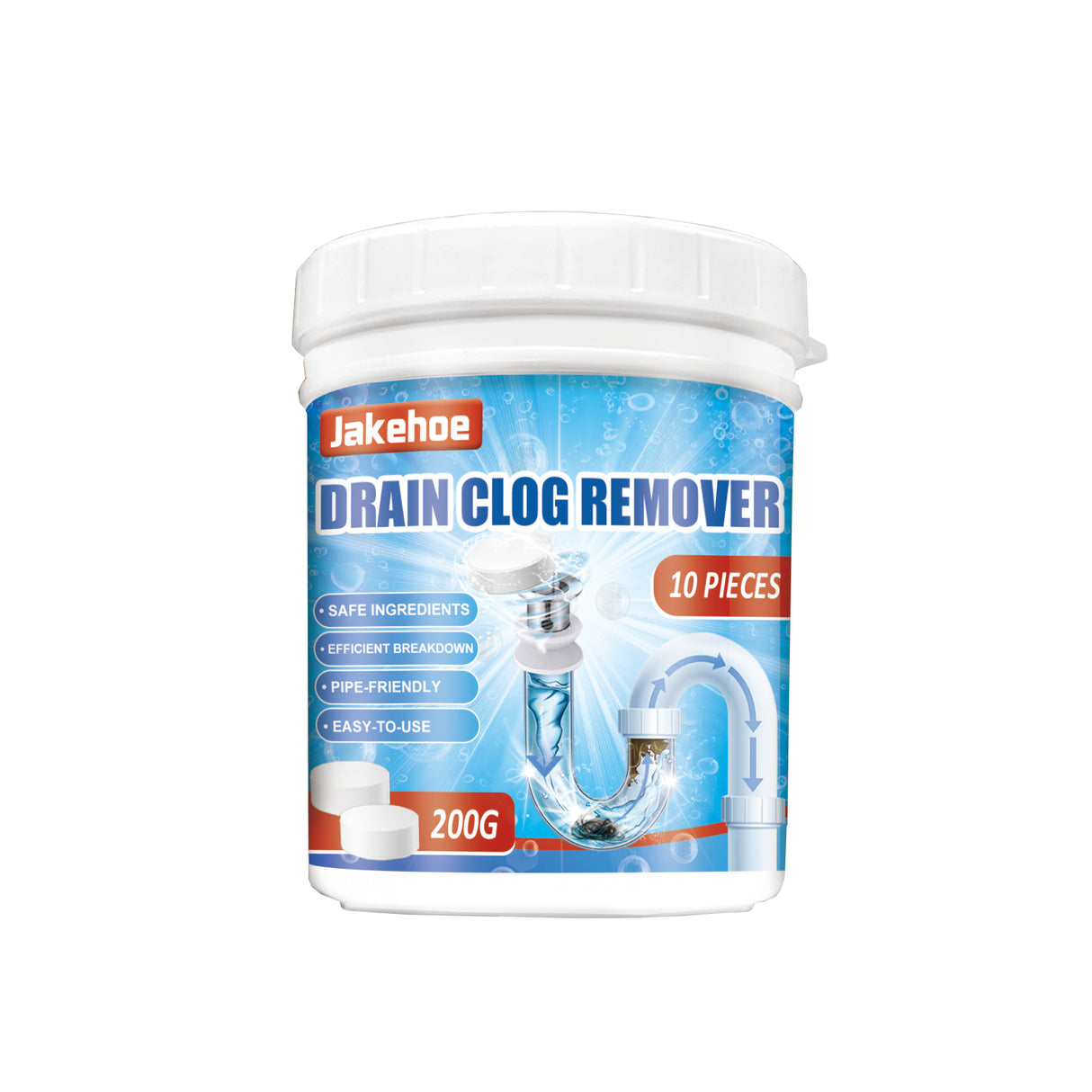 Pipe Unclogging Cleaning Tablet Kitchen Toilet Sewer Pipe Blockage Cleaning Unclogging Remove Odors - V.I.P Digital Presence