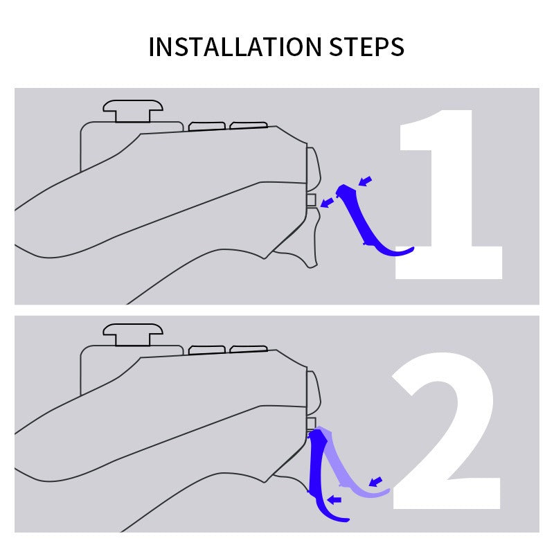 Suitable for PS4 handle L2 R2 extended button PS4 extended button trigger button extended extended extended button rubber pad - V.I.P Digital Presence