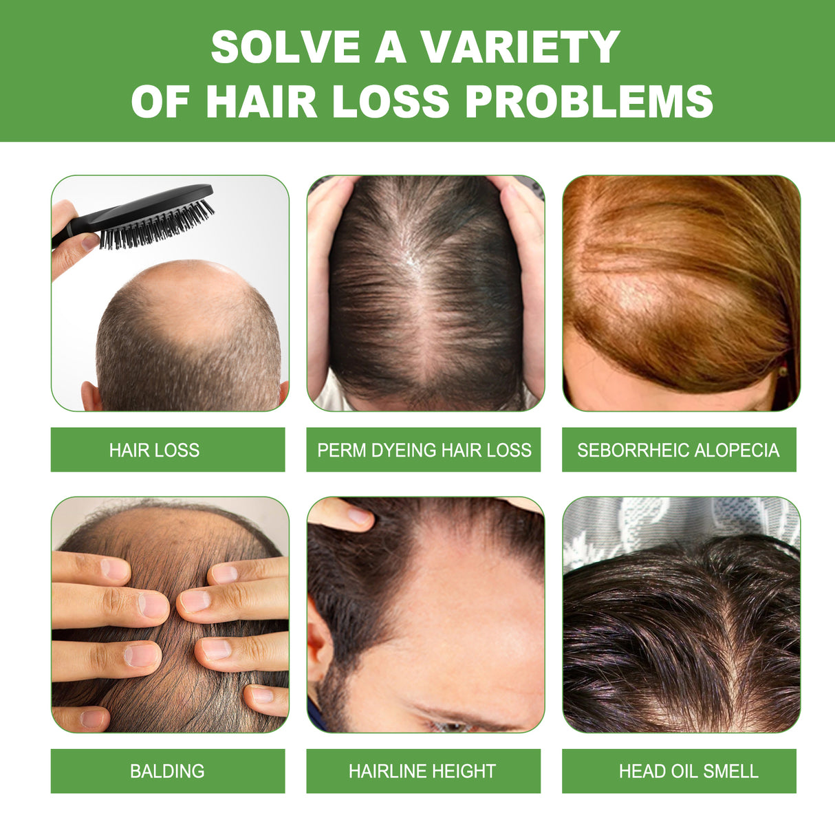 Rosemary Shampoo Deep Cleansing Massage Scalp Moisturizing Soft Dense Hair Shampoo - V.I.P Digital Presence