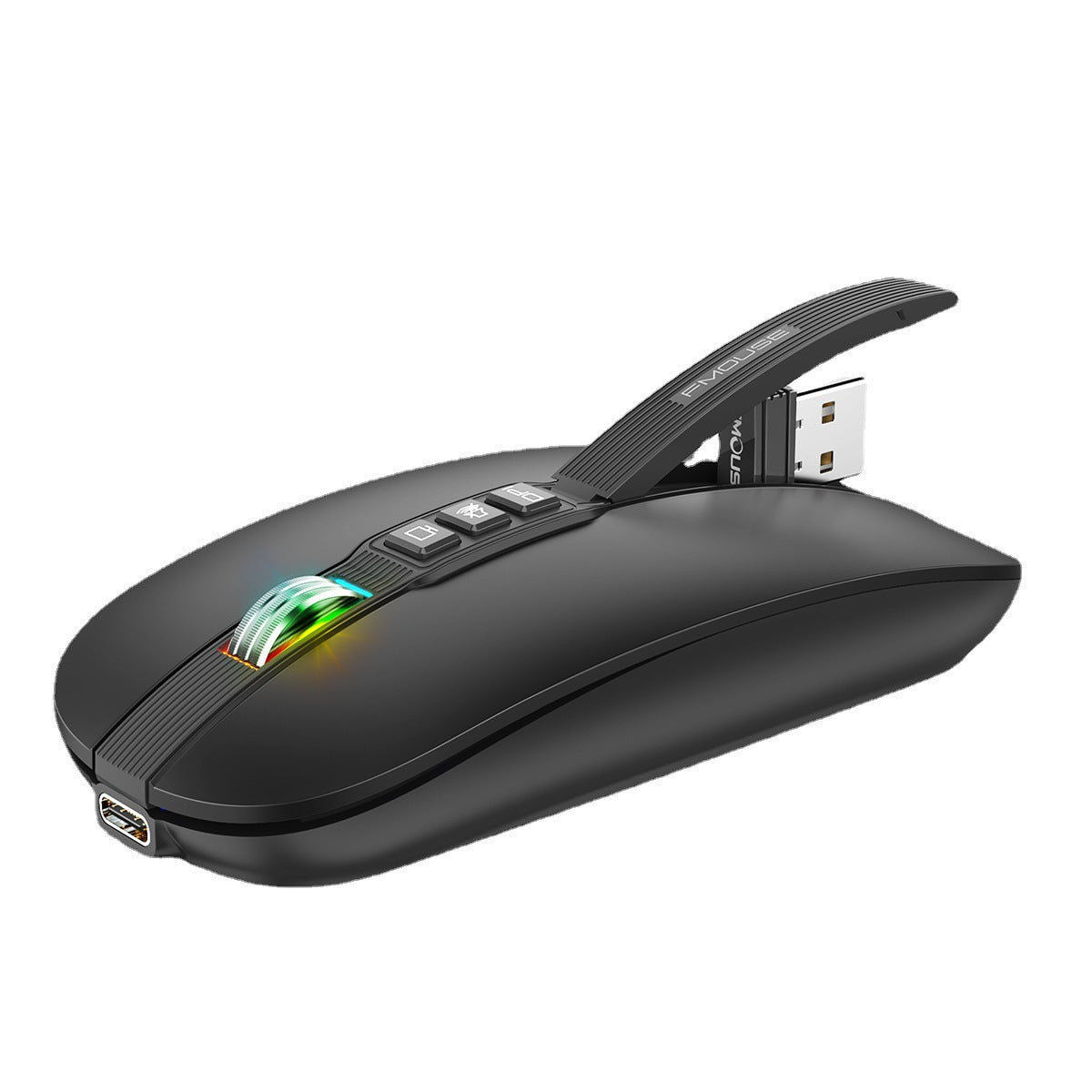 Wireless Mouse Bluetooth Dual Mode 2.4G/BT5.1 Silent Mouse 2400DPI PC Notebook Business Office - V.I.P Digital Presence