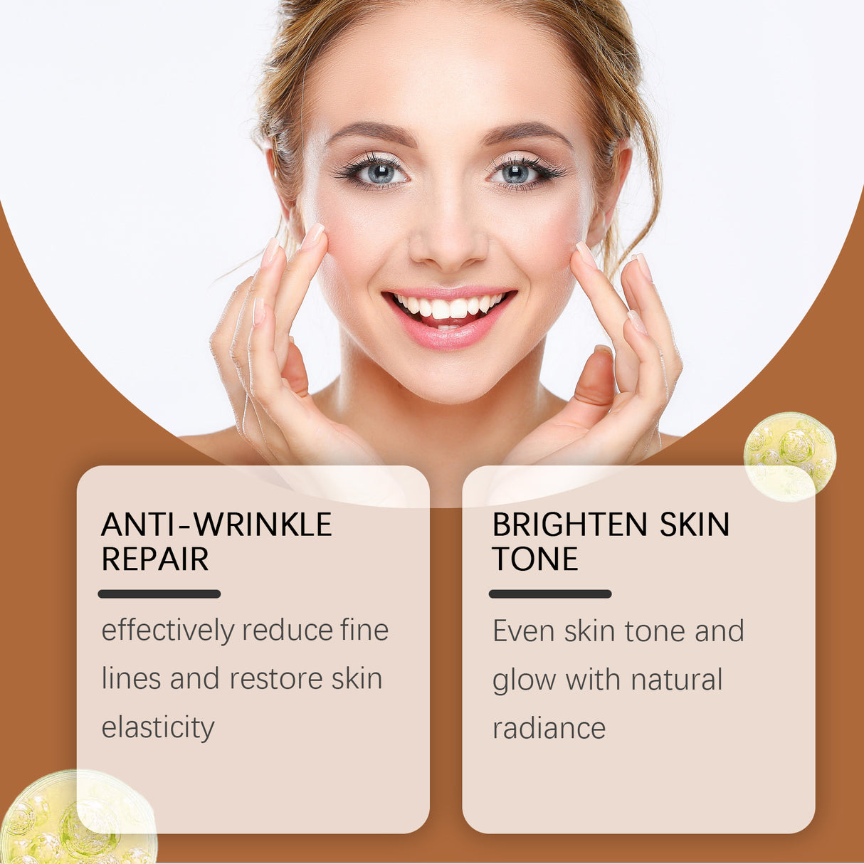 Retinol Serum, Multi-Effect Skin Repair, Nourishing, Hydrating And Brightening Serum