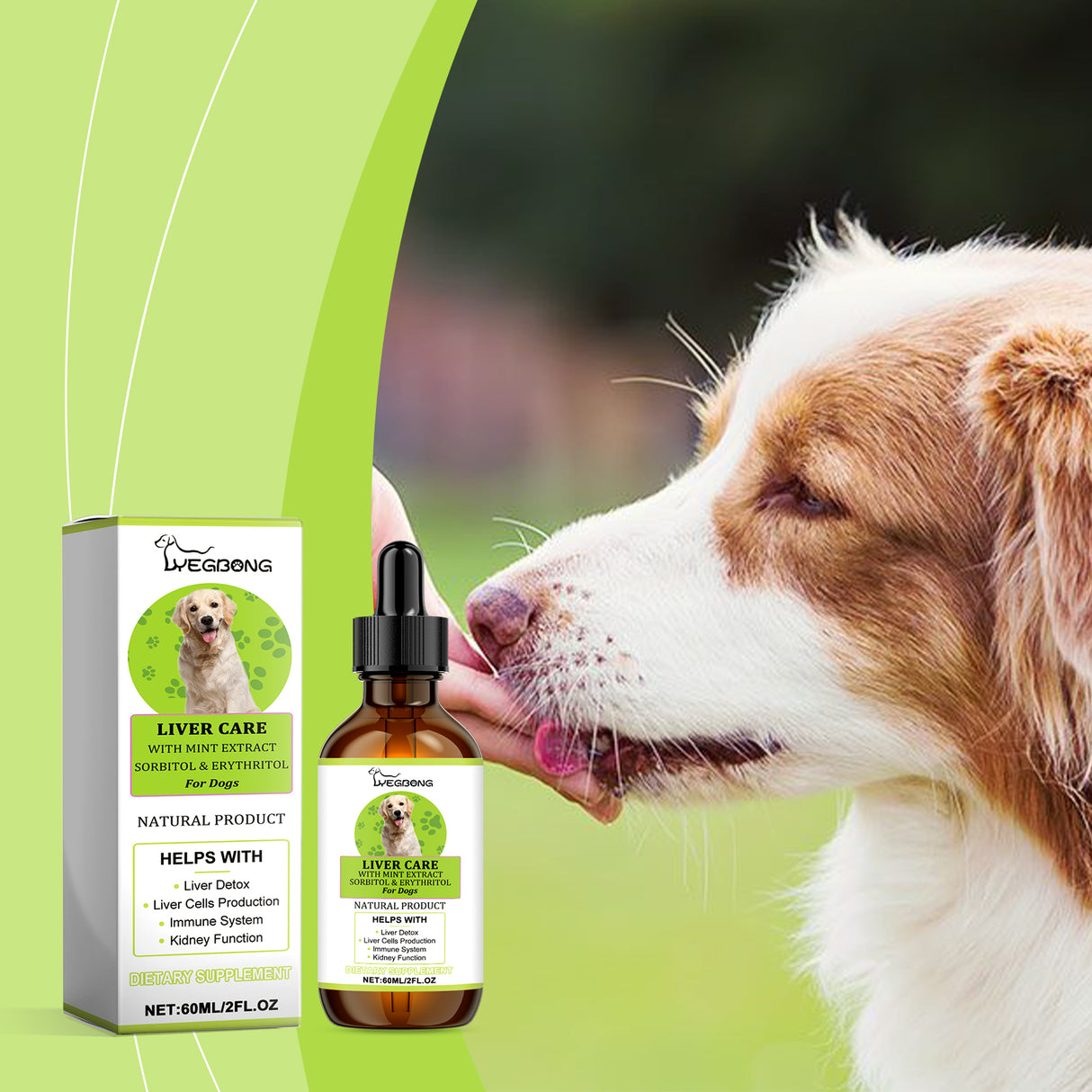 Dog Care Drops, A Comprehensive Healthy Dietary Supplement To Enhance Nutrition And Rejuvenate Dogs - V.I.P Digital Presence