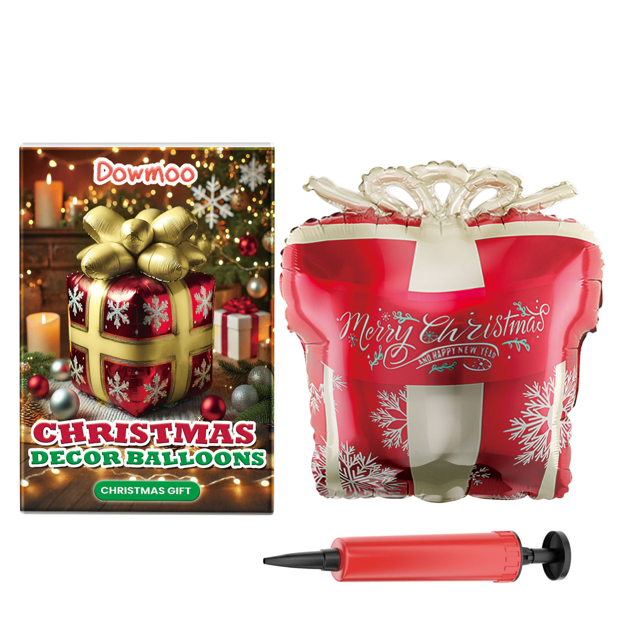 Christmas Balloons Balloon Standing Santa Claus Reindeer Christmas Tree Event Atmosphere Arrangement - V.I.P Digital Presence