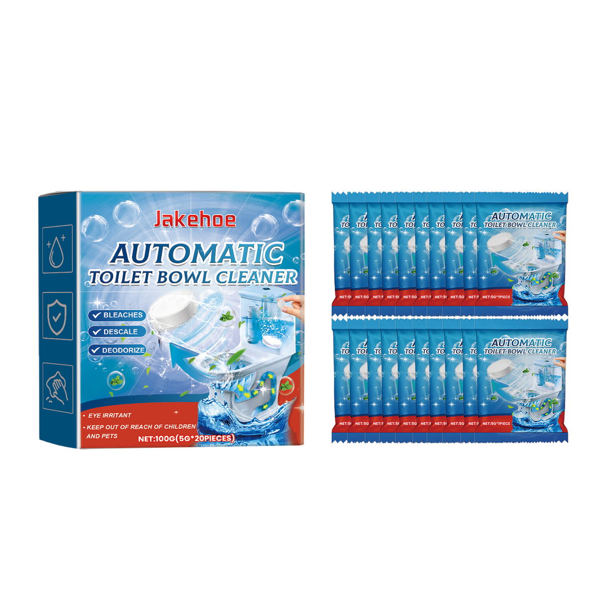 Automatic Toilet Bowl Cleaner, Toilet Cleaning Odor Urine Stains Dirt Cleaning Toilet Spirit Cleaner - V.I.P Digital Presence